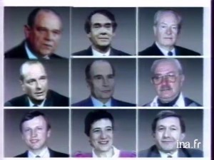 Candidats en 1988