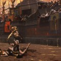 Combat entre gladiateurs par Jean-Léon Gérôme