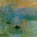 Impression soleil levant de Claude Monet