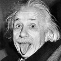Célèbre photo d'Albert Einstein