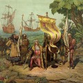 L'arrivée de Christophe Colomb en Amérique