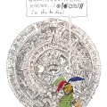 Caricature d'un maya