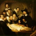 Leçon d'anatomie du Dr Nicolaes Tulp par Rembrandt