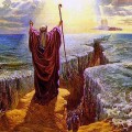 Célèbre miracle: Moïse passant la mer rouge